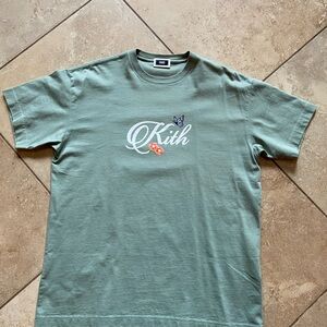 Kith Sage Green Short Sleeve Tee